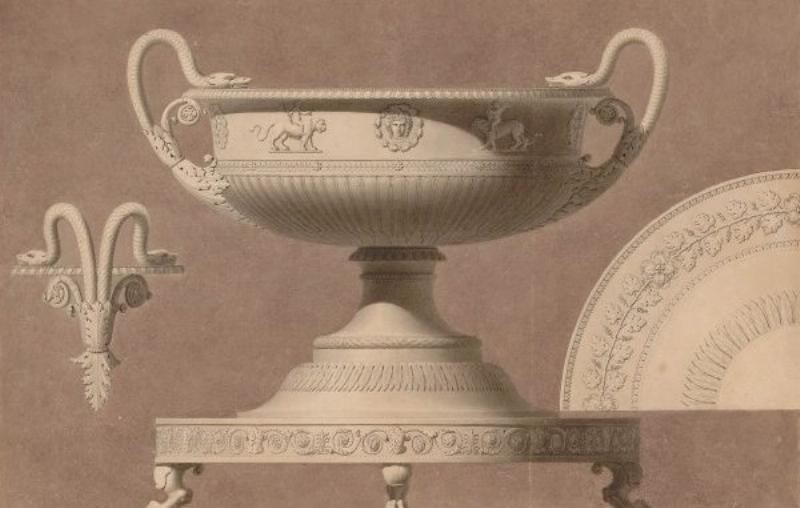 Intérieur somptueux du Musée des Arts Décoratifs de Paris, présentant une collection de mobilier historique français